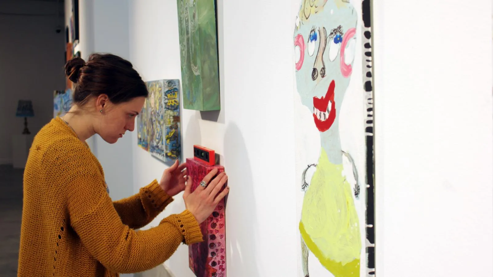 Student intern at the Urban Arts Space
