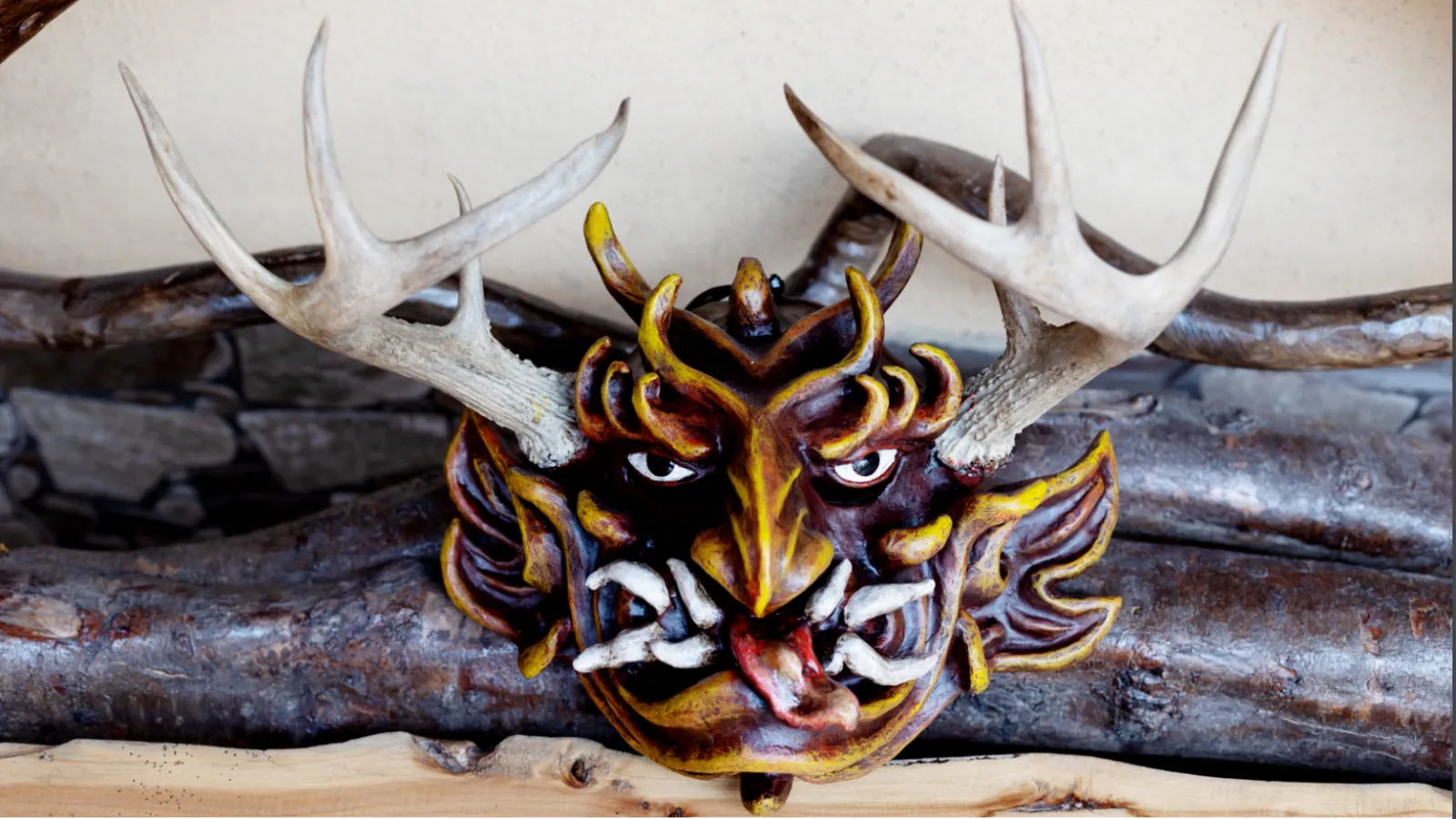 Mask from Dancing with Devils Exhibition