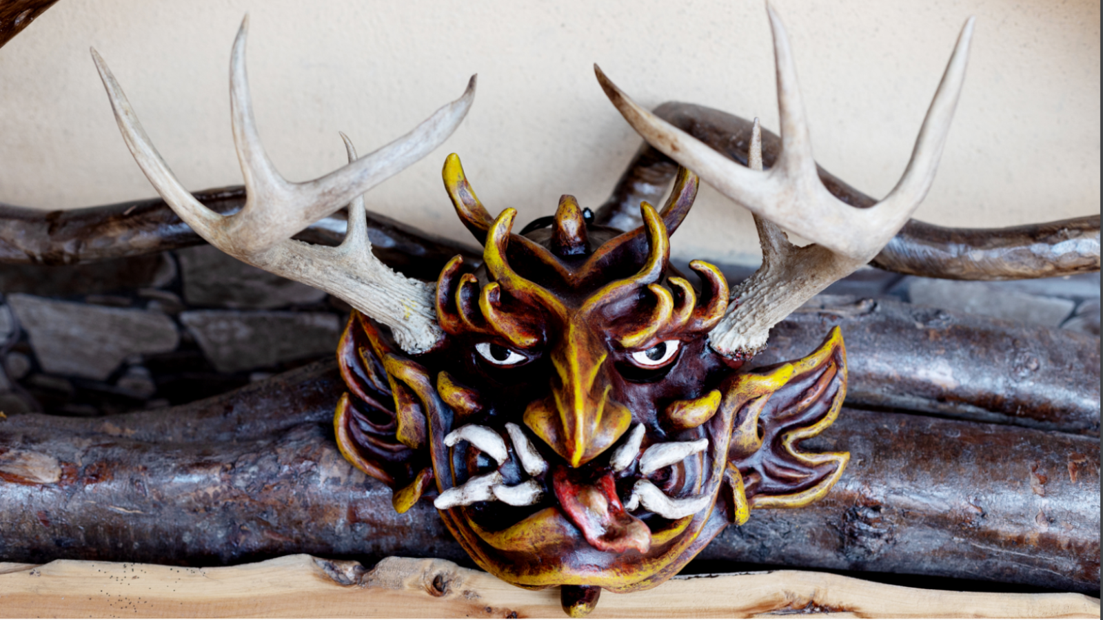 Mask from Dancing with Devils Exhibition