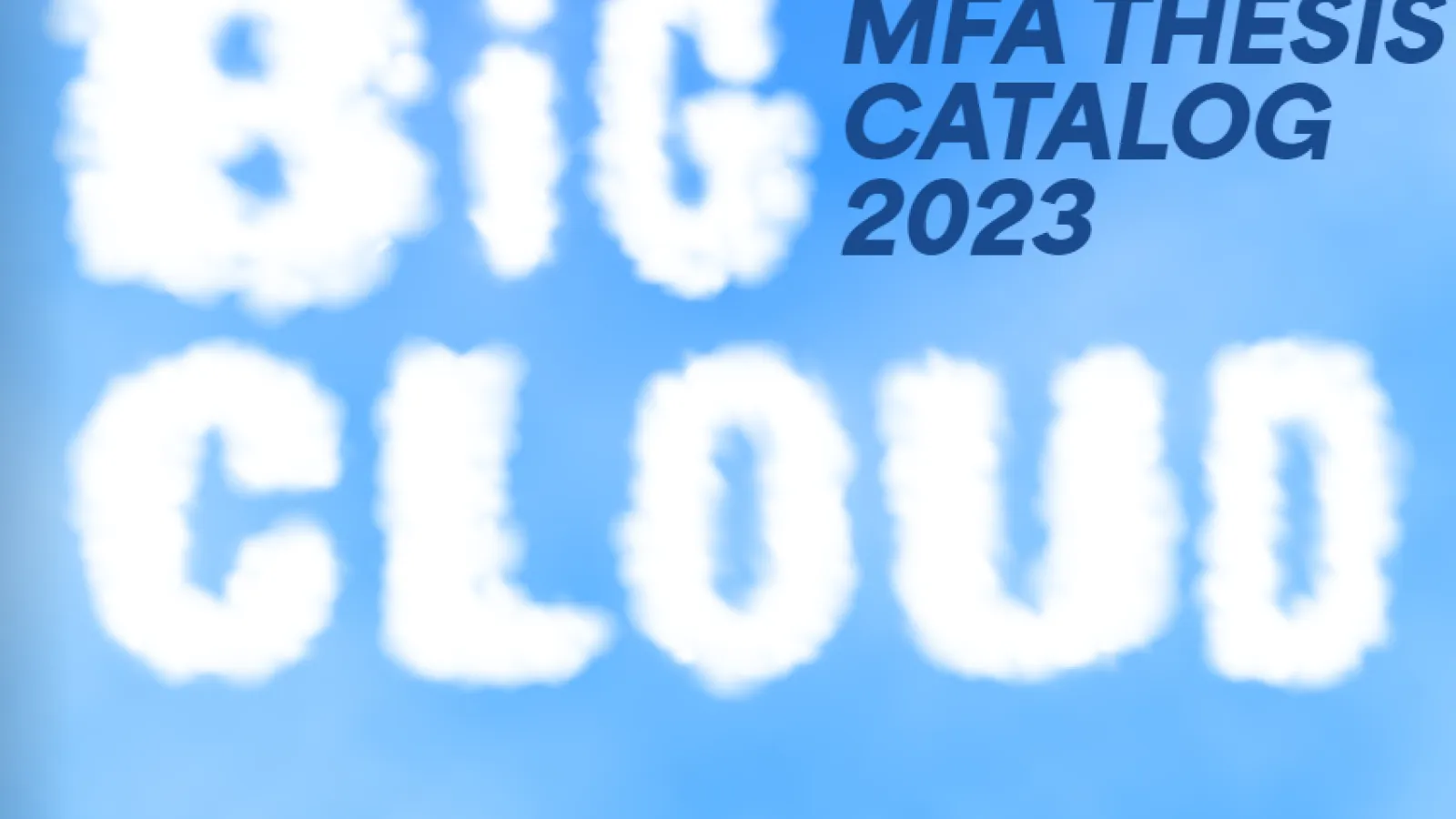 Photo of 2023 MFA Catalog Cover
