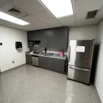 The Collaboratory's kitchen space.